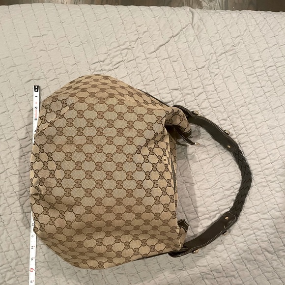 Gucci GG Canvas Studded Hobo - Picture 11 of 16